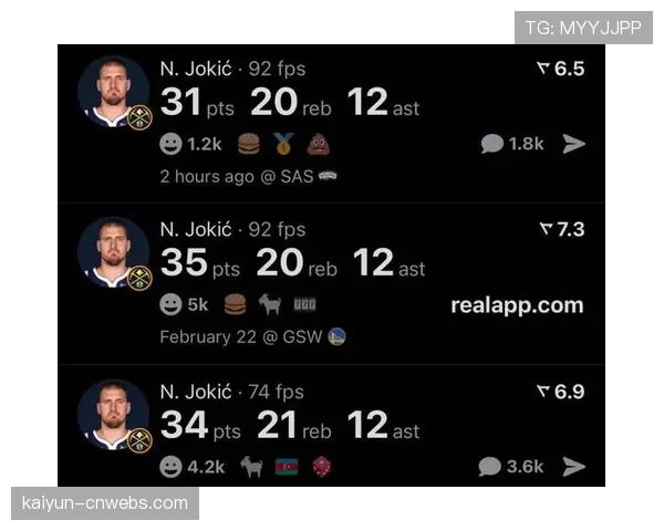 约基奇遭偷袭仍砍三双，掘金核心展现MVP级别统治力